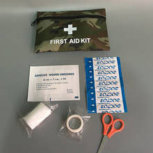Kit de primeiros socorros para acampamento, conjunto de 6 itens de primeiros socorros com medicamentos para uso externo, kit de sobrevivência portabl 2024 - compre barato