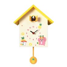 Reloj de cuco nórdico para habitación de niños, Relojes de pared de diseño moderno, mecanismo de reloj de escritorio de cuco, regalo para la mente, Orologio Da Parete 2024 - compra barato
