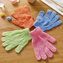 1 Pair Hand Shape Shower Scrubber Exfoliating Back Body Massage Mitten Skin Moisturizing Spa Bath Glove 2024 - buy cheap