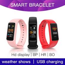 Y5 Smart Bracelet Heart Rate Blood Pressure Fitness Tracker Sport Bracelet WhatsApp Reminder Smart Band Watch For Men Women Kids 2024 - buy cheap