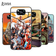 Grand Theft Auto GTA V For XiaoMi Poco X2 X3 NFC M2 M3 F1 F2 C3 Pro Mi Mix 3 Play A3 A2 A1 CC9E CC9 5X 6X 5 6 Lite Phone Case 2024 - buy cheap