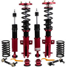 Coilovers-amortiguador ajustable de 24 escalones, amortiguador de altura ajustable para Ford Mustang 05-14, Color Rojo 2024 - compra barato