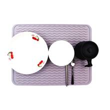 Non-slip Pot Holder Pad Table Mat Silicone Dish Drying Mats Thickness Heat Resistant Placemat Cup Coasters Kitchen Accessories 2024 - buy cheap