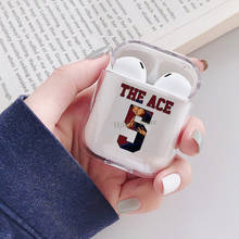 Kuroko no Basket Aomine Daiki The Ace Nr 5 Soft TPU Case For Apple AirPods 2 Transparent Earphone Case For Airpods 1 Funda Capa 2024 - buy cheap