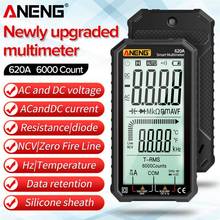 ANENG 620A Digital Automatic Multimeter True RMS LCD AC/DC Voltage Tester ResistanceMeter Ohm Amp Meter For Car Home Improvement 2024 - buy cheap