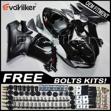 Kit de carrocería de motocicleta, paneles de motor de plástico ABS negro, para ZX6R 2005 2006 ZX 6R 05 06 2024 - compra barato