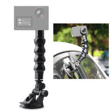 Soporte Flexible para cámara de coche, tubo de brazo de cuello ajustable para GoPro Hero, Xiaoyi, Nikon y Sony 2024 - compra barato