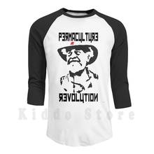 Permaculture Revolution hoodies long sleeve Permaculture Bill Mollison Revolution Green Sustainability 2024 - buy cheap