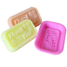 "thank you " Ice Cube Candy Chocolate Cake Cookie Cupcake Soap Silicone Molds 2024 - buy cheap