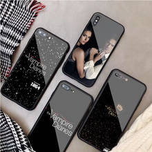 The Vampire Diaries DIY Tempered Glass Case For iPhone 11 12 Pro XR X XS MAX 8 7 6 5 Plus Phone Back Cover shell 2024 - buy cheap