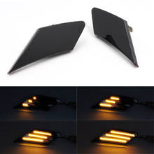 Niscarda 2pcs LED Amber Dynamic Flowing Turn Signal Side Marker Light For Scion FR-S Subaru BRZ Toyota FT86 2024 - buy cheap