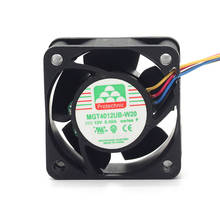 Ventilador de refrigeração para servidor de quatro fios, novo ventilador resfriador de 40mm dc 12v 0,3a 4cm 4020 2024 - compre barato