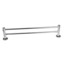 Double Bar Stainless Steel Towel Rack Wall-Mounted Bathroom Towel Holder 2024 - buy cheap