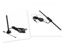 Antena aérea Universal para coche, Radio eléctrica para parabrisas, 12V, FM/AM, 30dBi, ganancia interior, Digital, DVB-T/FM, 28cm, 1 unidad 2024 - compra barato