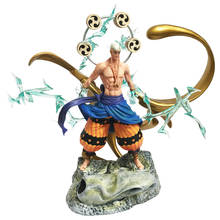 Figura de acción de One Piece OP Pirates King Enel, modelo de estatua de PVC de 35CM, juguete de colección para niños, decoración de escritorio, regalo Figma 2024 - compra barato