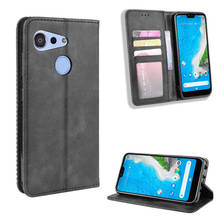 For Kyocera Android One S6 Case Luxury Flip PU Leather Wallet Magnetic Adsorption Case For Kyocera Gratina KYV48 Phone Bags 2024 - buy cheap