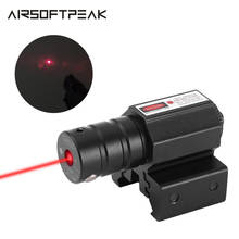 Tactical Rifle Red Dot Laser Sight Scope Pistol Weaver Picatinny Mount Set Adjustable 11mm 20mm Rail Airsoft Hunting Accessories 2024 - buy cheap