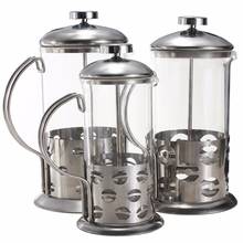 Cafeteira manual, máquina de café expresso, bule de aço inoxidável, êmbolo, para chá e café francês 2024 - compre barato