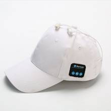 Sombrero con Bluetooth para hombre y mujer, gorra de béisbol para deportes al aire libre, llamada, música, visera, Color sólido, Simple, para correr 2024 - compra barato