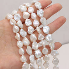 Natural Freshwater Pearl Irregular Baroque White Loose Beads For Jewelry Making DIY Bracelet Earrings Necklace Accessory 2024 - buy cheap