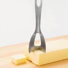 1Pcs Stainless Steel Cheese Knives Butter Cutter Cheese Dough Cutters Cheese Knife Butter Corner Baking Tools Kitchen 14cm*2.7cm 2024 - buy cheap
