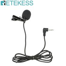 Portable Clip-on Lapel Microphone Mic 3.5mm Jack Wired Microphone Hands-free for Tour Guide System Lavalier microphone F4511B 2024 - buy cheap