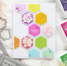 Molde de corte de aço metálico mavião, novo estêncil retângulo hexagonal para scrapbooking faça você mesmo, cartões de papel/foto, molde de gravação 2024 - compre barato