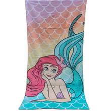 Disney Flounder and Mermaid Ariel Cotton Bath Towel 75x150cm Summer Washcloth 100% Cotton Soft Beach Towel for Baby Girls Gift 2024 - buy cheap