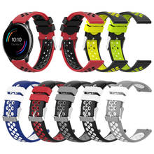 Correa de silicona deportiva colorida para reloj Oneplus, pulsera de repuesto, accesorios de reloj inteligente 2024 - compra barato