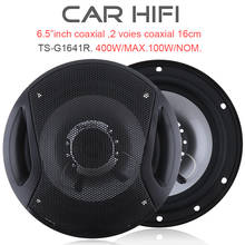 Altavoz Coaxial HiFi para coche, dispositivo de Audio de 6,5 pulgadas y 400W para puerta de vehículo, música estéreo, frecuencia de rango completo, 2 uds. 2024 - compra barato