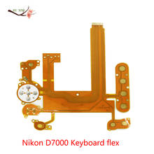 NEW Keyboard Button Rear Cover LCD Flex Cable For Nikon D7000 Digital Camera Repair Part(With Socket) 2024 - buy cheap