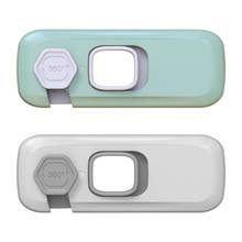 OOTDTY 5pcs Child Baby Safety Lock Children Cabinet Drawer Door Fridge Blockers Kids Plastic Lock 2024 - buy cheap