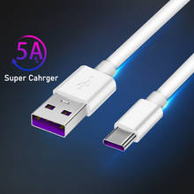 Кабель USB 3,1 type C 2 м 1 м 0,5 м QC 3,0 5A супер быстрый зарядный кабель для samsung S10 9 huawei P30 mate 30 кабель передачи данных 2024 - купить недорого