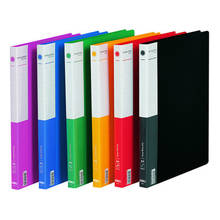 3PCS DELI A4 PP Clip File Folder Color Office Metting Document File Folders School Office Supplies 2024 - buy cheap