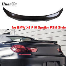 Alerón de maletero estilo Ducktail F16 PSM para BMW serie X6, alerón de maletero de fibra de carbono, alas de pato, trasero, 2015, 2016, 2017 2024 - compra barato