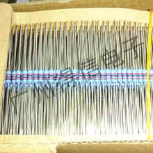 1000pcs/lot New metal film resistor 1/4W 1% series iron foot DIP resistor free shipping 2024 - buy cheap