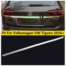 Rear Trunk Tailgate Bottom Lid Strip Decoration Cover Kit Trim Accessories Exterior Fit For Volkswagen Tiguan 2016 - 2020 2024 - buy cheap
