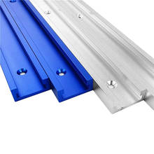 Liga de alumínio em forma de t slot track goove chanfrado faixa braçadeira carpintaria rampa diy accessorie ali88 2024 - compre barato