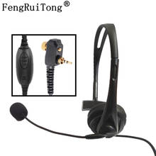 1-Pin Walkie Talkie Mic Headset Bouncer Headphone For Motorola MTH850 MTH800 MTH-600 MTP850 MTS850  Radios Plug Accessories 2024 - buy cheap