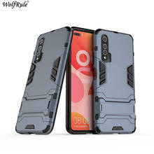 For Cover Huawei Nova 6 5G Robot Rubber Silicone holder Armor Back Phone Case For Huawei Nova 6 5G Cover for Huawei Nova 6 5G 2024 - buy cheap