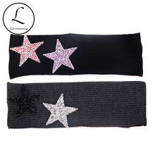 Casual Cotton ribbed headbands For women Ladies 2020 Casual Design Colorful Star Hairbands headwrap For Girls hair Accessories 2024 - buy cheap