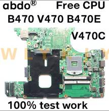 LA47 MB 10250-2 8.KZ01.021 для Lenovo B470 B470E V470 V470C Материнская плата ноутбука PGA989 HM65 Бесплатный процессор 100% тестовая работа 2024 - купить недорого