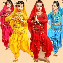 Long Sleeve Kid Girls Belly Dancing Costume Kids Performance Indian Dance Children Girl Bellydance Girl Egypt Dance Costumes 2024 - buy cheap
