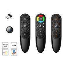 2.4G Wireless Voice Remote Control Air Mouse IR Learning for Android TV Box 2024 - buy cheap