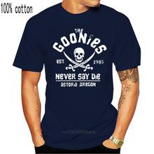 Goonies T Shirt Goonies T-Shirt Short-Sleeve Graphic Tee Shirt Fun 100 Percent Cotton Beach Male Big Tshirt 2024 - buy cheap