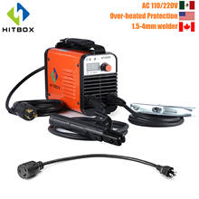 HITBOX 110V 220V Arc Welder AT2000 Inverter Arc Welder Dual Voltage IGBT Technology New Arrival MMA Welder 2024 - купить недорого