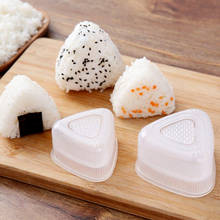 DIY суши плесень рисовый онигири мяч пищевой пресс треугольная форма для суши-комплект японская кухня Бенто аксессуары для суши 2024 - купить недорого