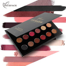 NICEFACE-paleta de sombra de ojos, 18 colores, brillante, Nude, larga duración 2024 - compra barato
