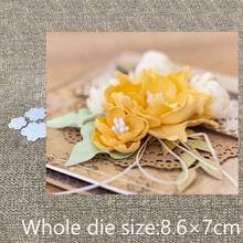 New Design Craft Metal die cuts Cutting Die 3pcs flowers decoration scrapbooking Album Paper Card Craft Embossing die cuts 2024 - buy cheap