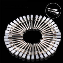 100pcs/box Dental Polishing Cup for Contra Angle Handpiece Flat Head  Polishing Brush Polisher Prophy Cup White Flat Latch Type 2024 - buy cheap